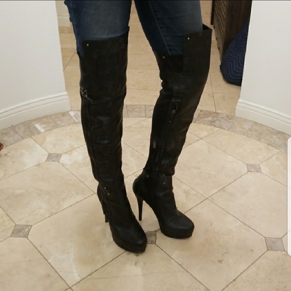 Over the knee boots